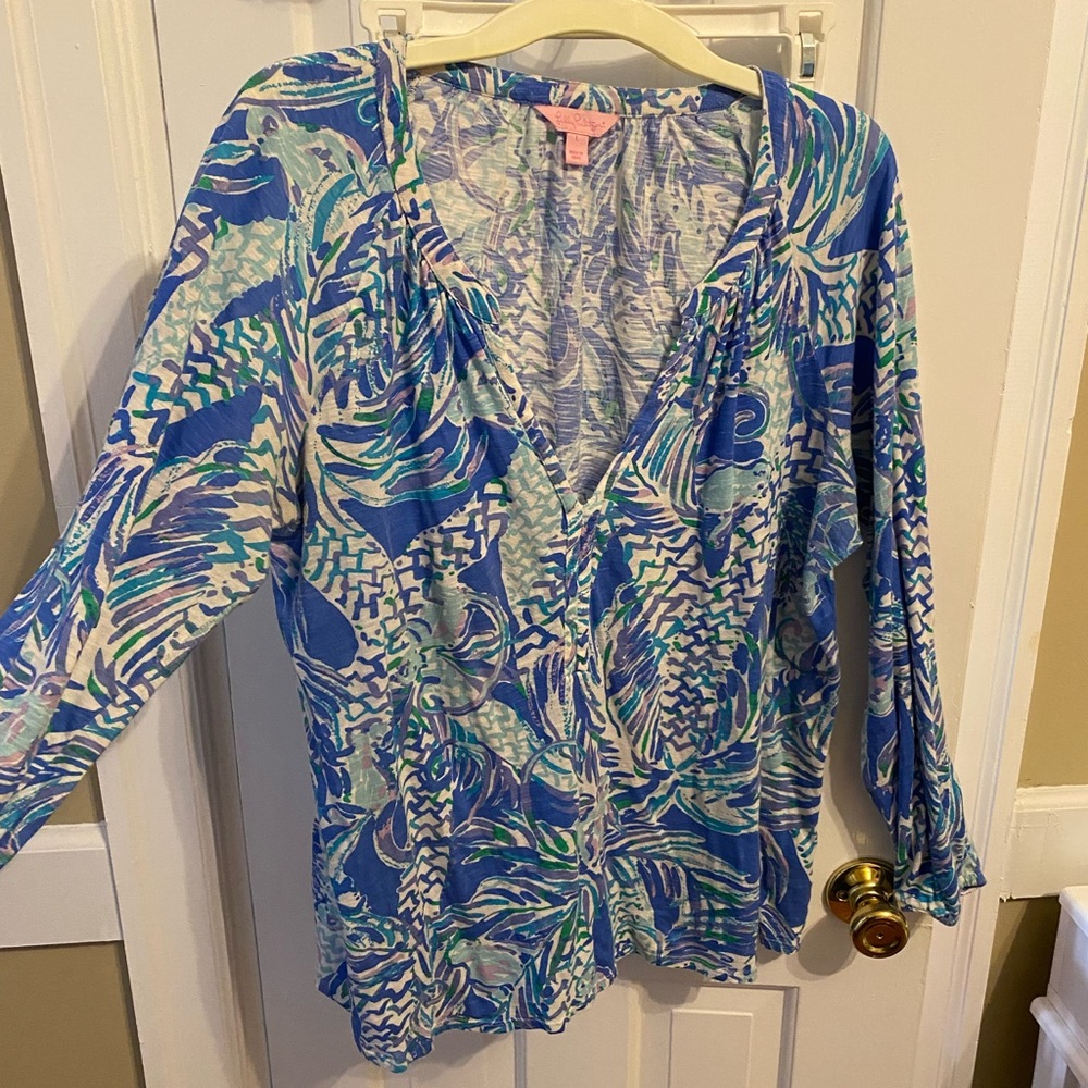 Lilly Pulitzer long sleeve shirt